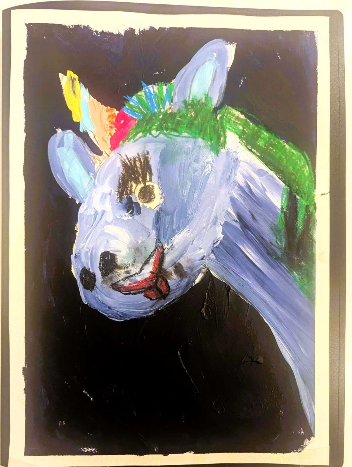 Bild: Kindermalkurs Rafael