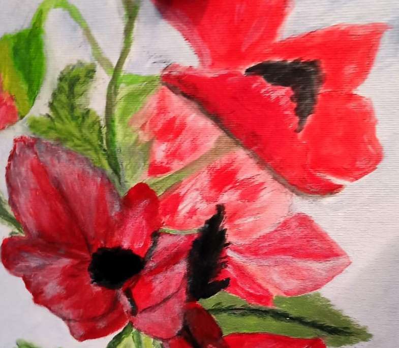 Aus einem Malkurs in einer Seniorenwohnanlage