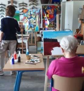 Vormittags-Malkurs Solingen für Frauen