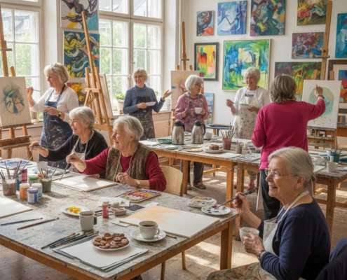 Malkurse Frauen Solingen. Gegen die Einsamkeit