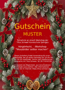 Geschenkgutscheine in Solingen